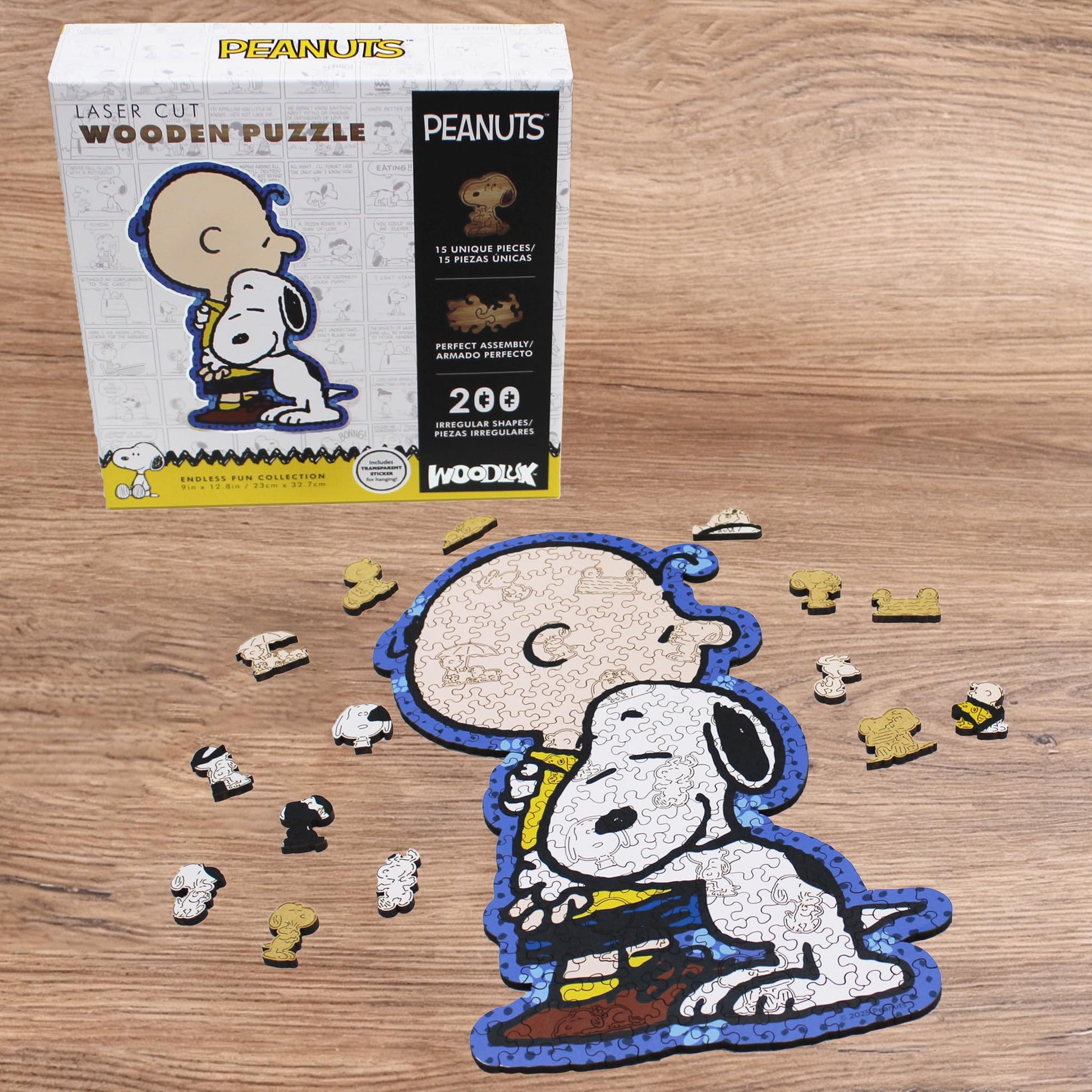 Peanuts Puzzles for Adults, Snoopy Gifts for Women & Children, 200 Pieces