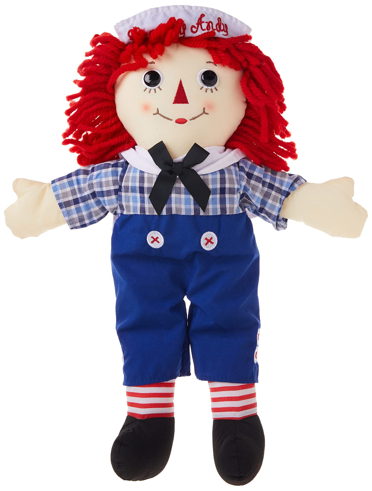 Aurora Raggedy Ann & Raggedy Andy 17" Raggedy Andy Classic Stuffed Doll
