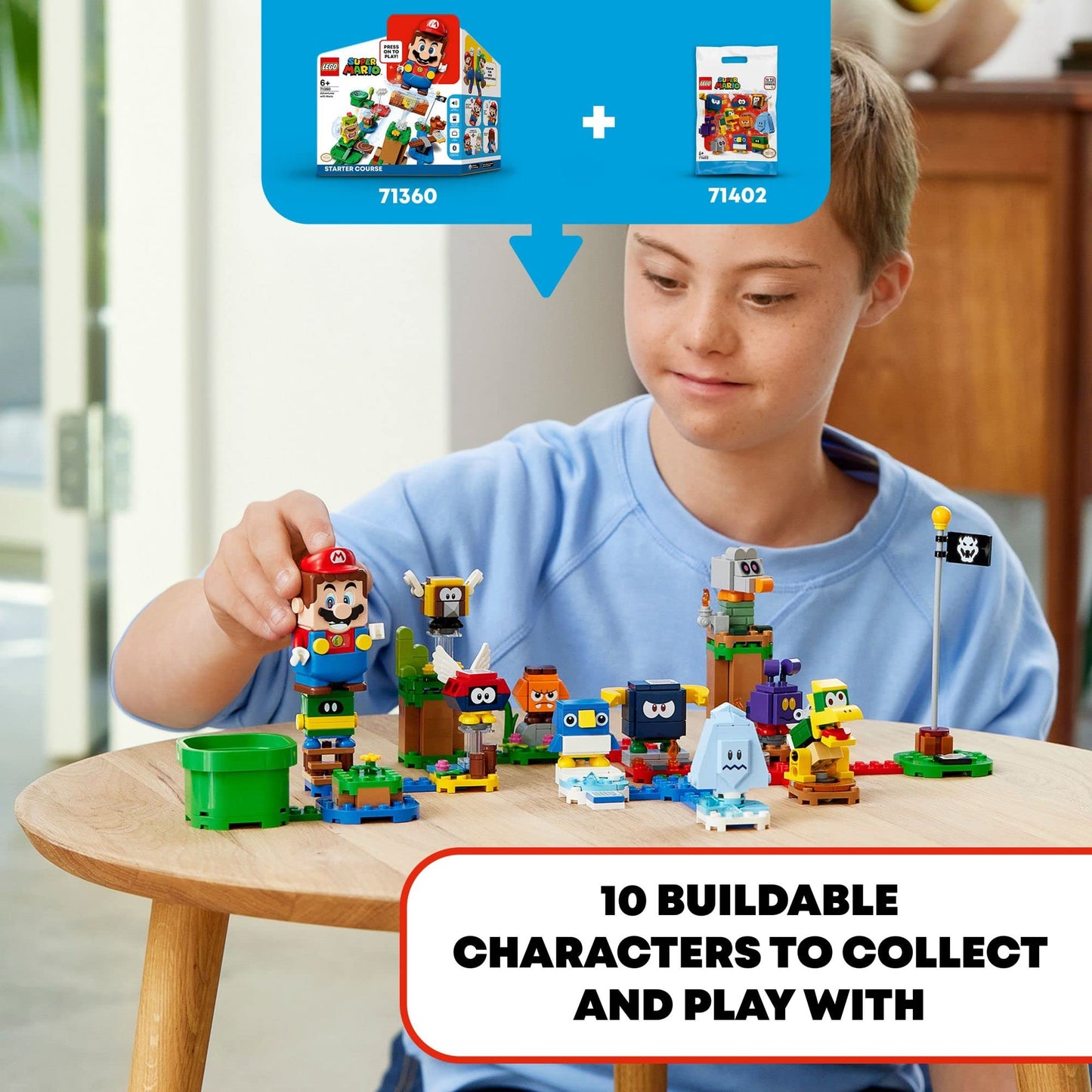 LEGO Super Mario Character Packs - Series 4 71402 Building Kit; Collectible Gift Toys for Kids Aged 6 and up to Combine with Starter Course Playsets