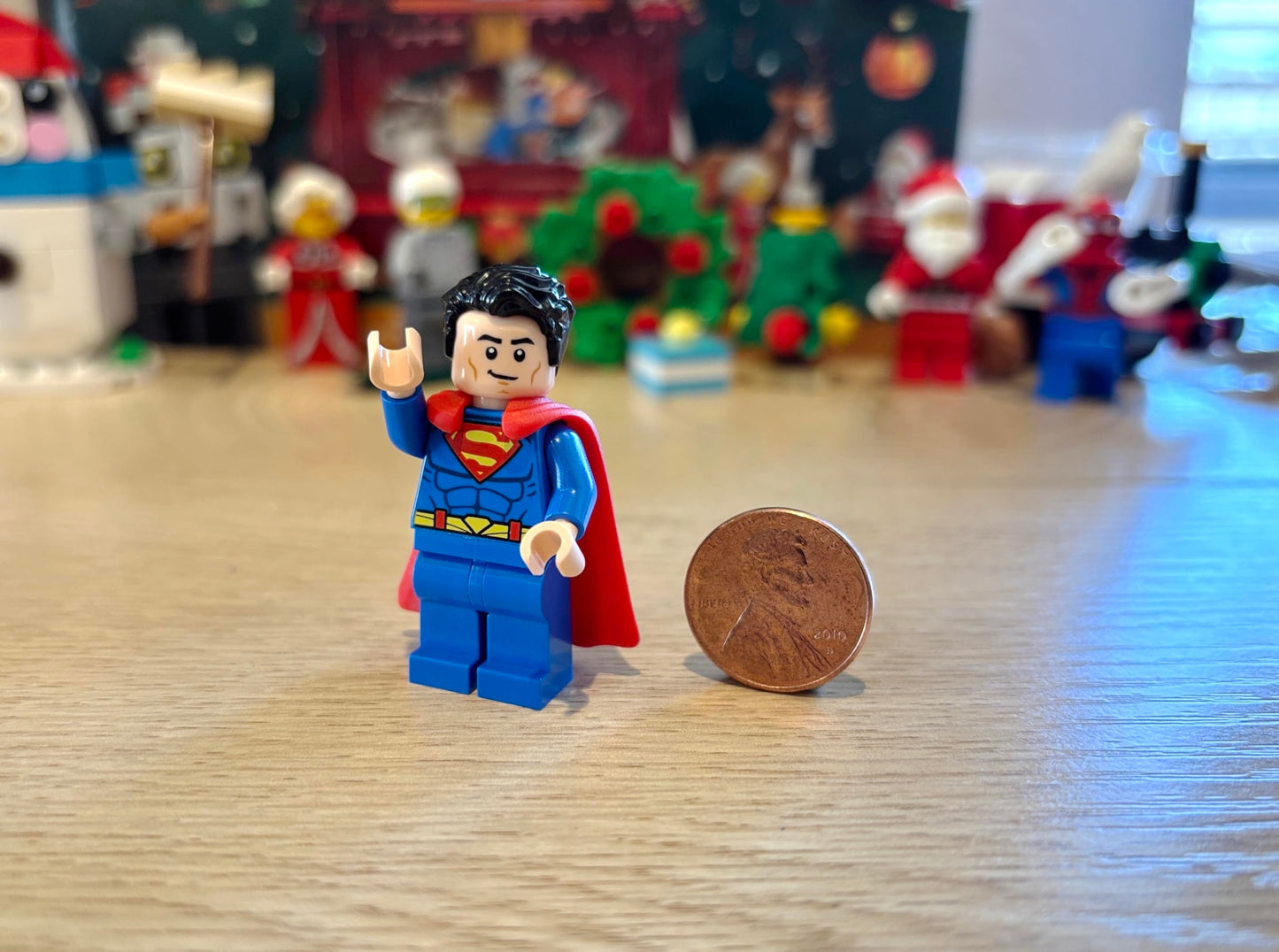 LEGO Super Heroes DC Superman (2025) Minifigure - Superman to The Rescue (with Removable Cape)