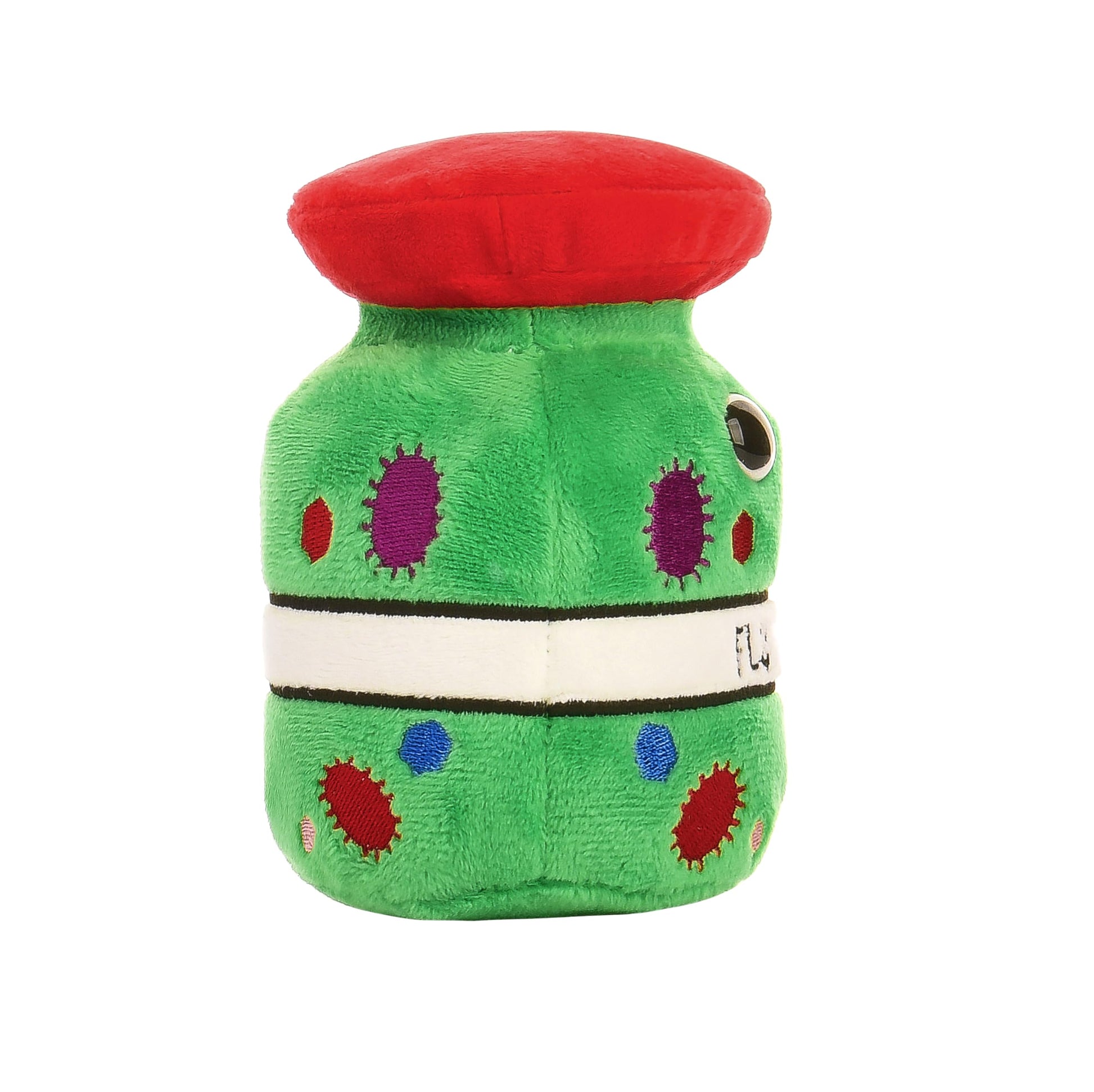 GIANT MICROBES Vaccine for Flu Plush - Learn About Health and Immunology, Educational Gift for Students, Doctors, Nurses, Scientists, Pharmacists