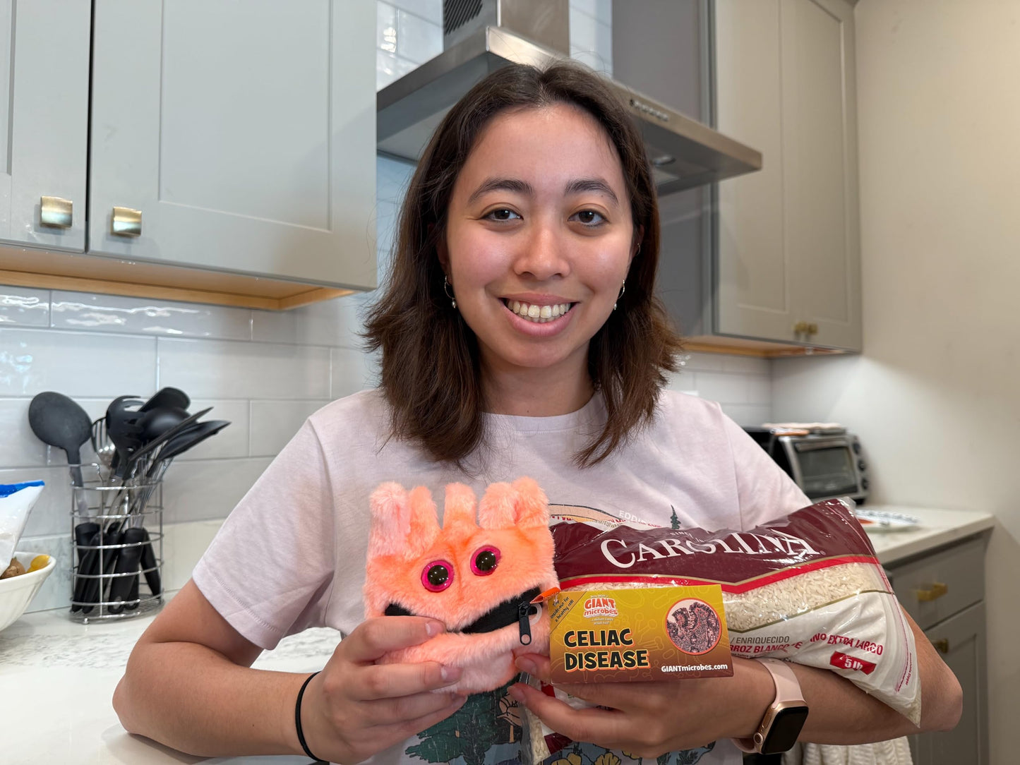 GIANT MICROBES Transforming Celiac Disease Plush, Celiac Gifts, Chronic Illness Essentials, Gastroenterology Gifts, Celiac Disease Awareness, Funny