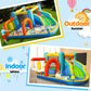 SunSports Inflatable Water Slide,Bounce House with Slide for Indoor Party,Bouncy Castle with for Kids Outdoor, Water Slides for Backyard,Inflatable