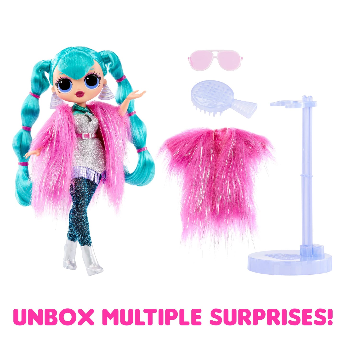 L.O.L. Surprise! O.M.G. Cosmic Nova Fashion Doll with Multiple Surprises and Fabulous Accessories - for Kids Ages 4+