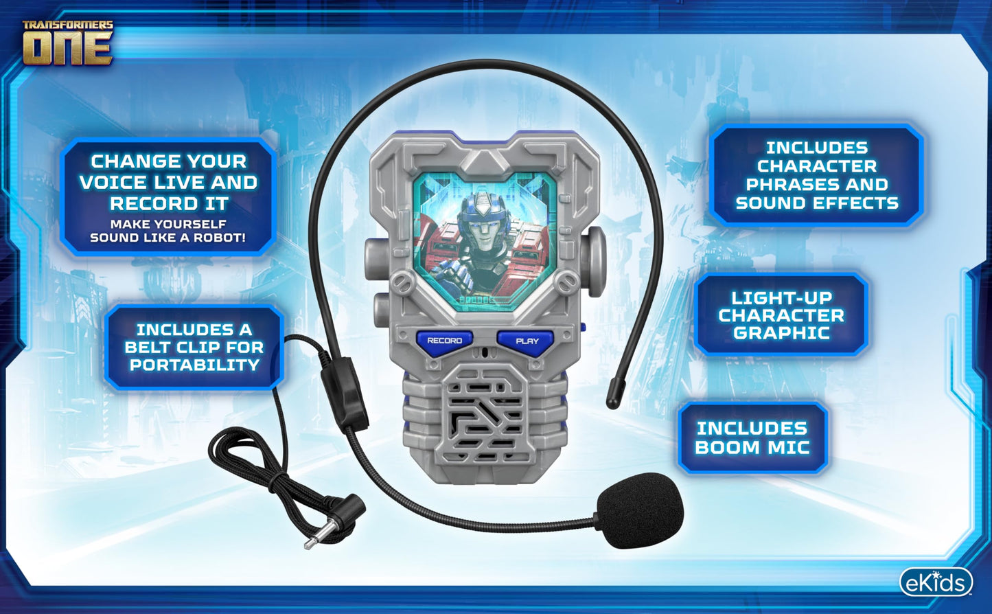 Transformers Toy Voice Changer for Kids and Fans of Transformers Toys
