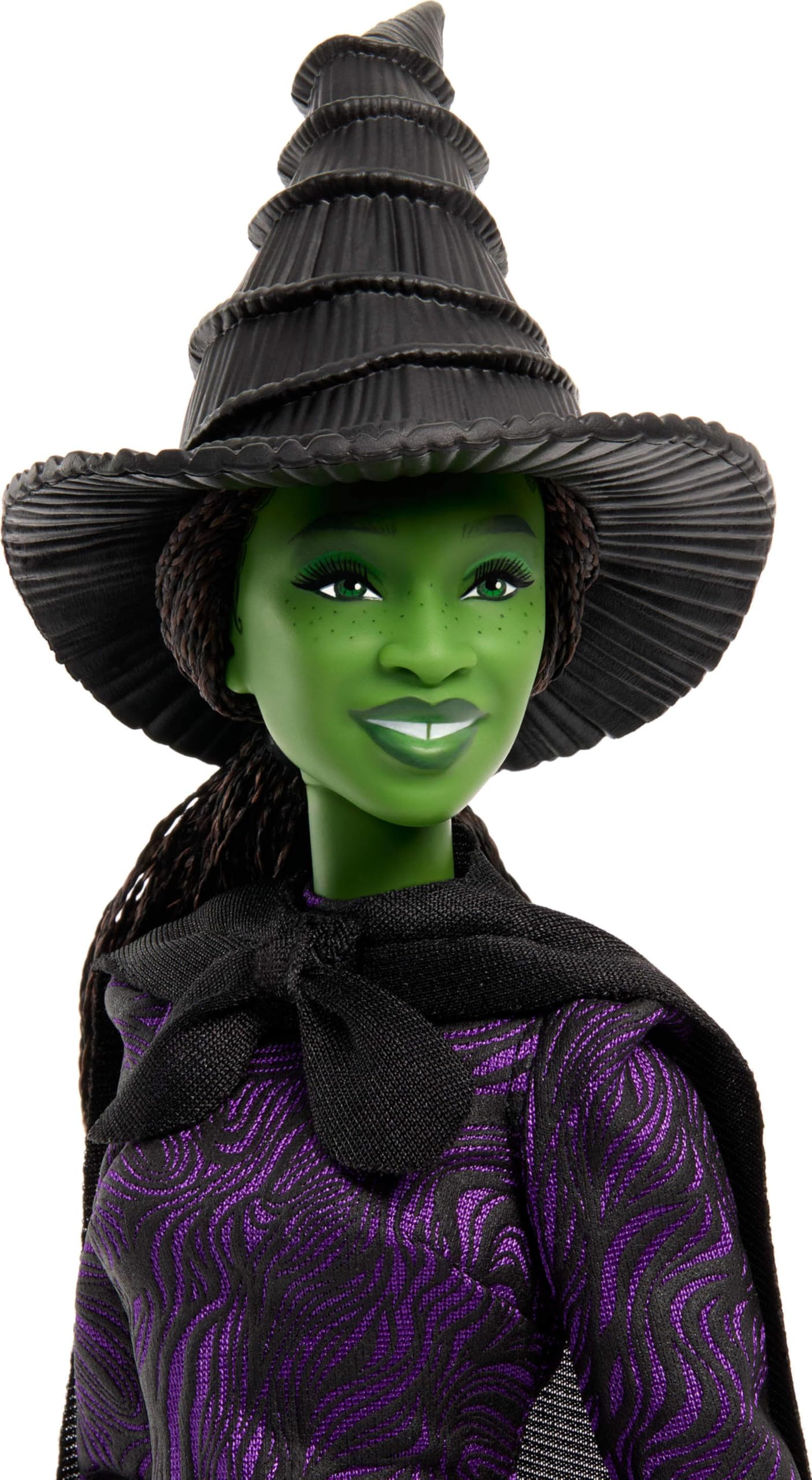 Mattel Universal Pictures’ Wicked Elphaba Thropp Fashion Doll with Removable Outfit & 7 Points of Articulation, Inspired by the Movie