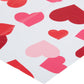Creative Converting 328276 Pink And Red Hearts Valentines Plastic Tablecloth