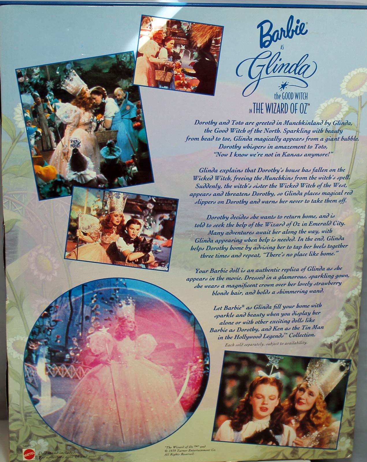 Barbie 1996 Collector Edition - Hollywood Legends Collection - Glinda The Good Witch in The Wizard of Oz