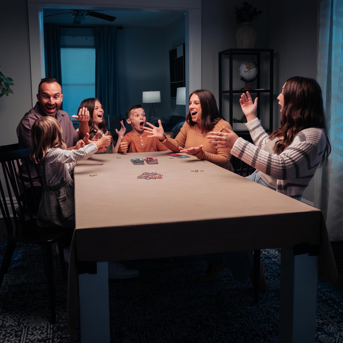 Evil Genie, Party Game Where Players Combine Good Cards with Evil Cards to Grant One Messed Up Wish, Then Guess If The Wish Will Be Taken to Score