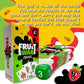 Blakruut Games Fruit War, A Family Friendly Game That is a Twist on The Classic Card-Game of War, with Quicker Play, Intense Battles and Fun Character