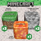 Six Officially Licensed Minecraft Giant Inflatable Building Blocks, Bunkrs 22"x22"x22"