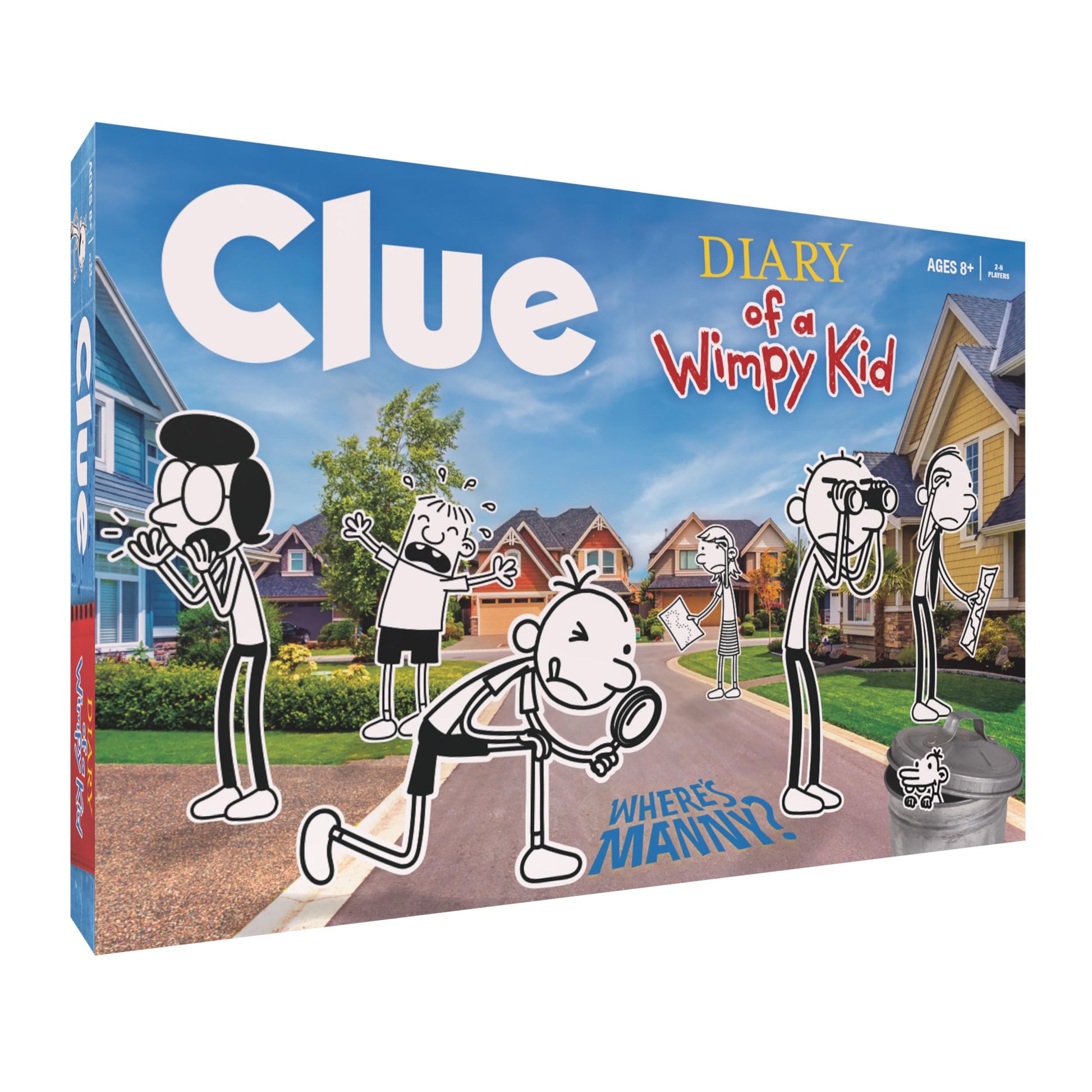 USAOPOLY CLUE: Diary of a Wimpy Kid | Solve the Mystery in This Officially-Licensed Collectible Clue Game Featuring Characters & Locations from