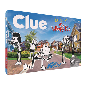 USAOPOLY CLUE: Diary of a Wimpy Kid | Solve the Mystery in This Officially-Licensed Collectible Clue Game Featuring Characters & Locations from