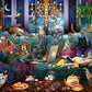 Buffalo Games - Brigid Ashwood - Quarantine Cats - 750 Piece Jigsaw Puzzle For Adults -Challenging Puzzle Perfect for Game Nights - Finished Size is