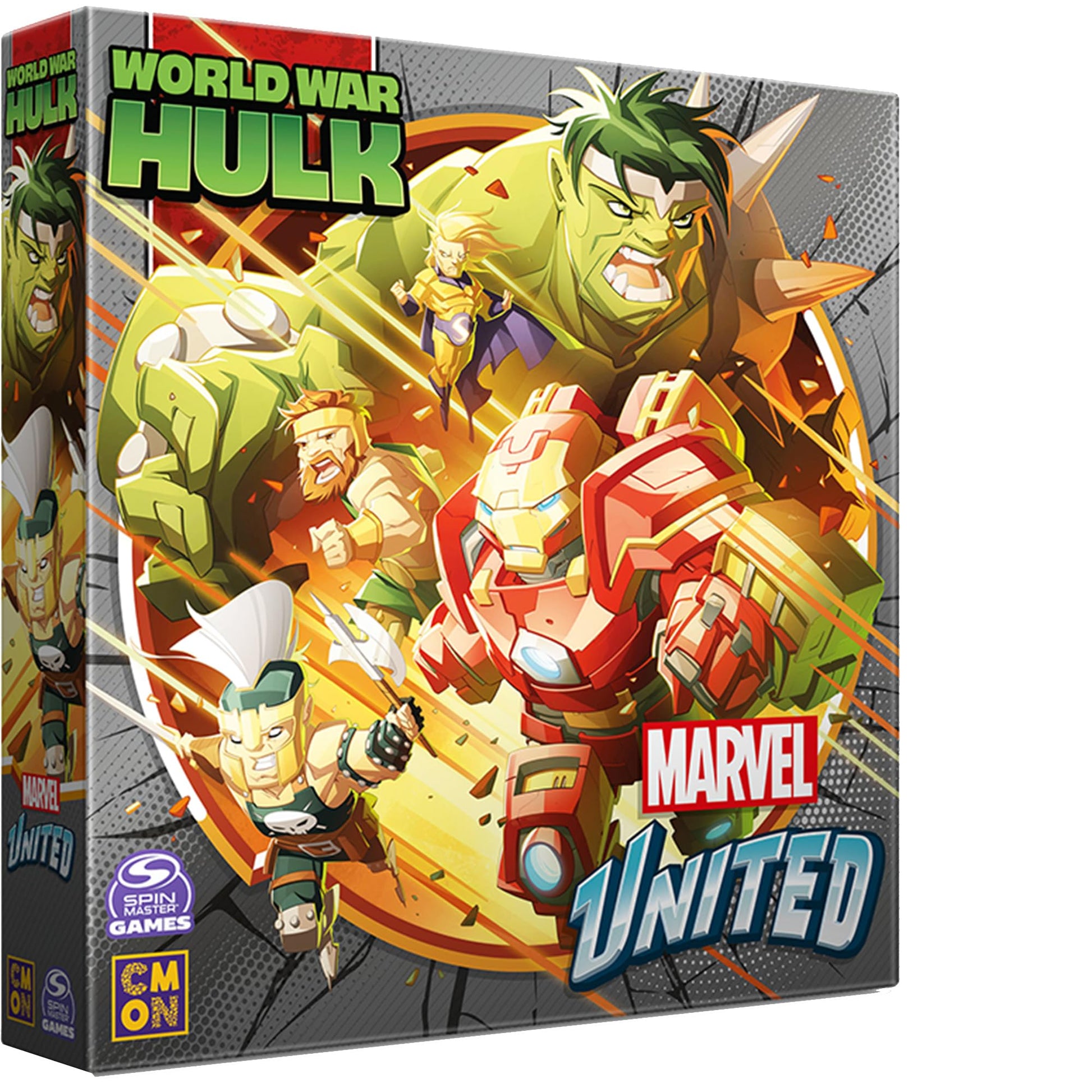 CMON Marvel United: World War Hulk Expansion - Tabletop Miniatures Strategy Game, Cooperative Superhero Game for Kids & Adults, Ages 14+, 1-5 Players