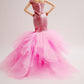 Cora Gu Handmade Pink Mermaid Dress Fit 12 inch Doll and Doll Not Included