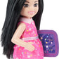 Barbie Toy Set, Chelsea Can Be Astronomer, Brunette Small Doll with 5 Science-Themed Accessories Including a Telescope
