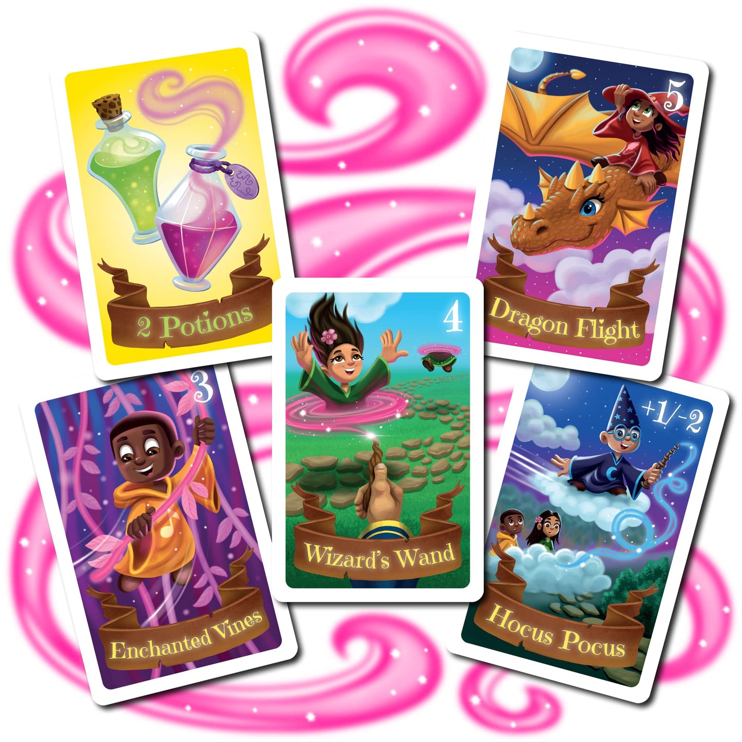 My First Magic School Board Game - A Magical Wizard Adventure Game for Kids Ages 5 and Up, Learn New Skills While Casting Spells and Racing Across