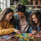 White Mountain 1000 Piece Jigsaw Puzzle Holiday Collage, 99 Easter Eggs