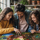 White Mountain 1000 Piece Jigsaw Puzzle Friendly Summer, The Neighborhood