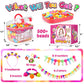 FUNZBO 520+ Snap Pop Beads - Jewelry Making Beads Charms Style Craft Kit, Arts and Crafts for Kids Ages 4-8, Toys for 3 4 5 6 7 Years Old Girls
