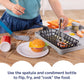 Melissa & Doug Flip & Fry Grill Play Set with Water Wow!® Kids Kitchen Playset with Color Changing Play Food, Preschool Toys for Girls & Boys Ages 3+