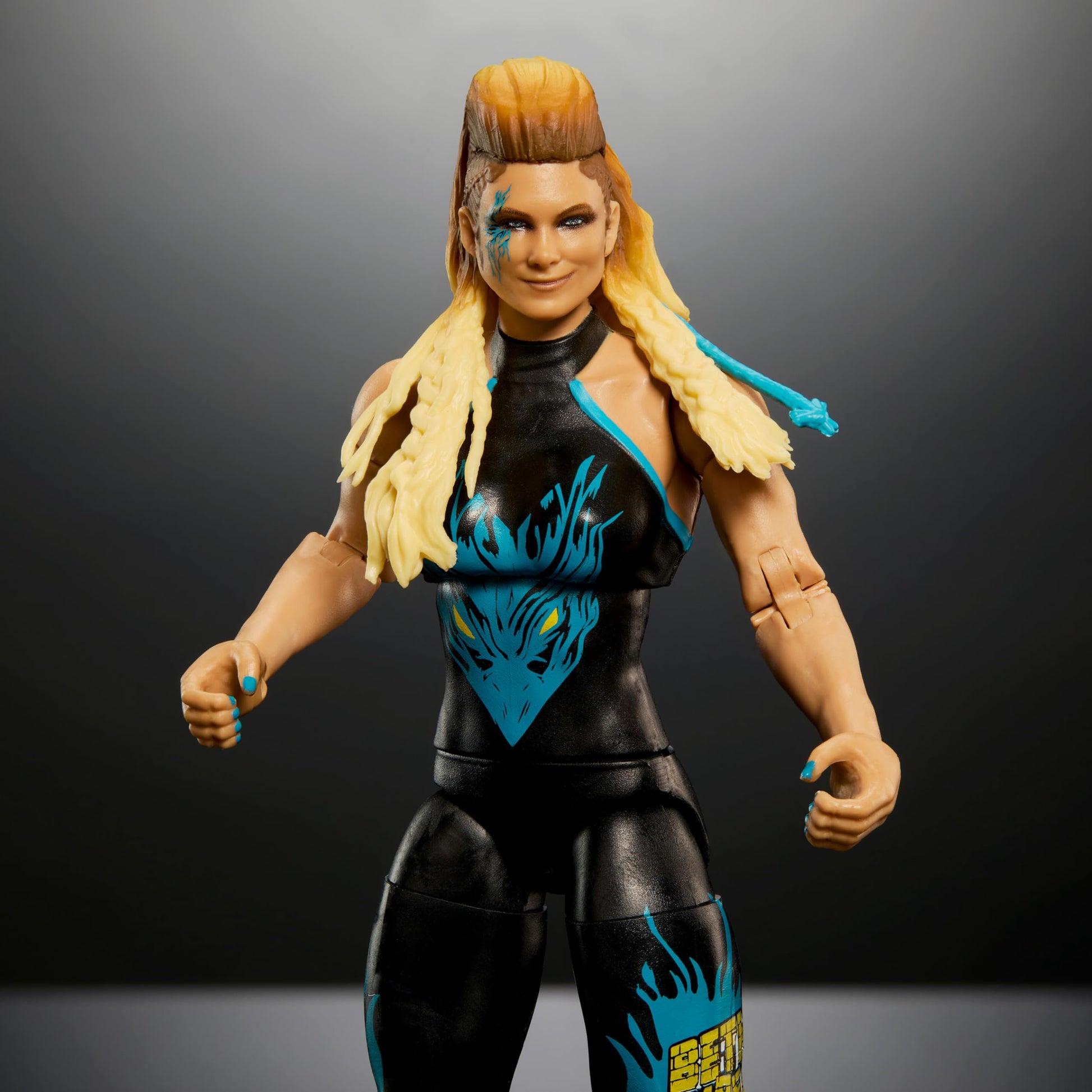 Mattel WWE Elite Collection Action Figure Royal Rumble Beth Phoenix with Accessory and Virgil Build-A-Figure Parts