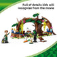 LEGO Wicked Elphaba’s Retreat Building Toy - Elphaba & Fiyero Toy Figures and Playset with Forest Friends - Pretend Play Building Blocks for Kids