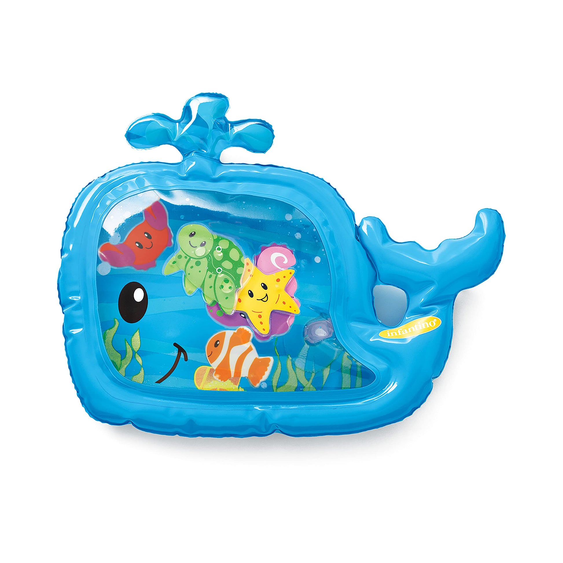 Infantino Jumbo Pat & Play Water Mat Sea Theme, 3+ Months