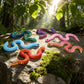 6PCS 3D Printed Snake Toys, 3D Printed Animals Fidget Toys for Kids Teens Boys Girls, Flexible Articulated Snake Squeeze Toys, Stress Relief Sensory