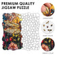 Dragonfly Wooden Puzzle for Adults, 200 Piece Unique Shape Jigsaw with Wooden Box, Laser-Cut Challenging Puzzles for Teens & Adults, Relaxing Creative