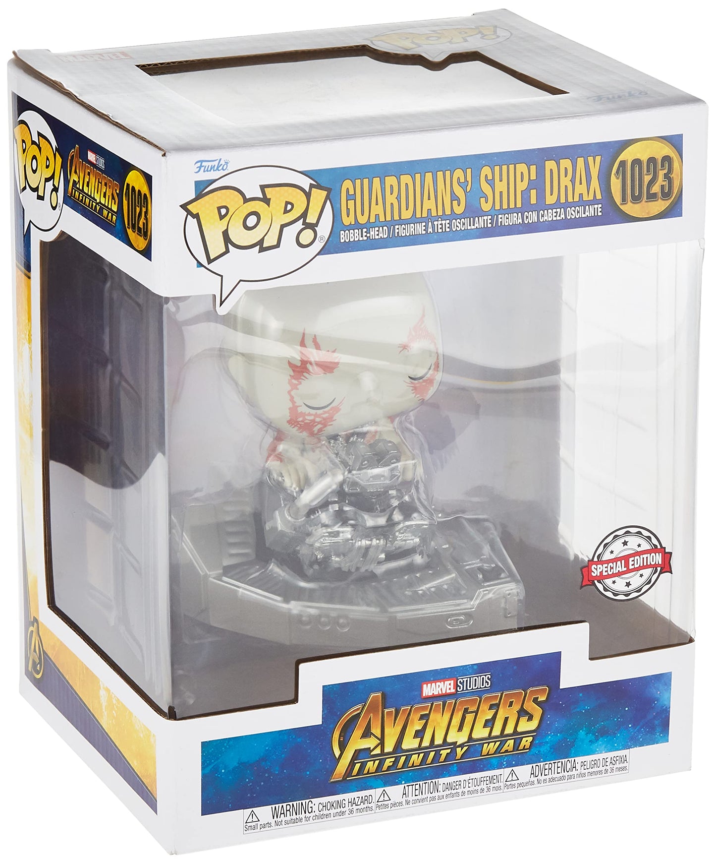 Funko Pop! Marvel: Avengers Infinity War - Guardians' Ship Drax Vinyl Figure
