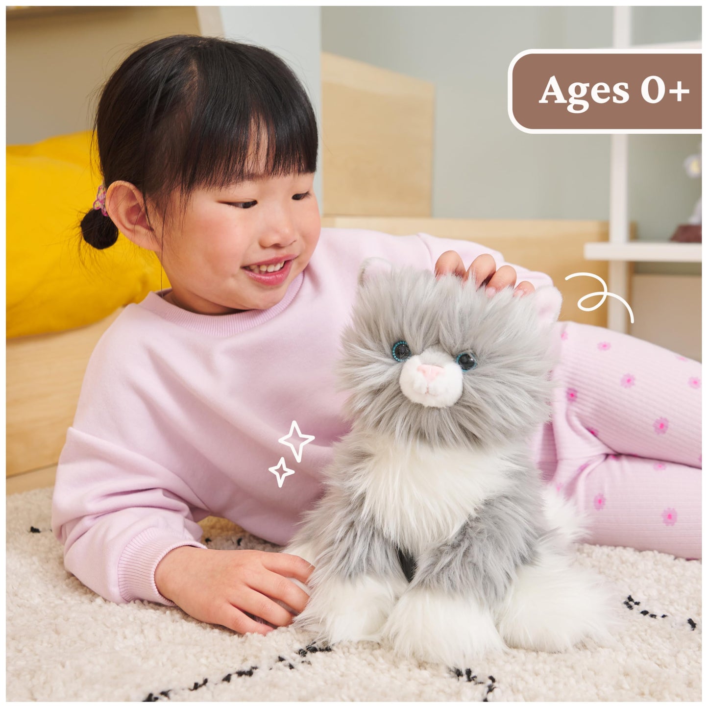 GUND Camilla 9-Inch Kitten Stuffed Animal for Ages 1+