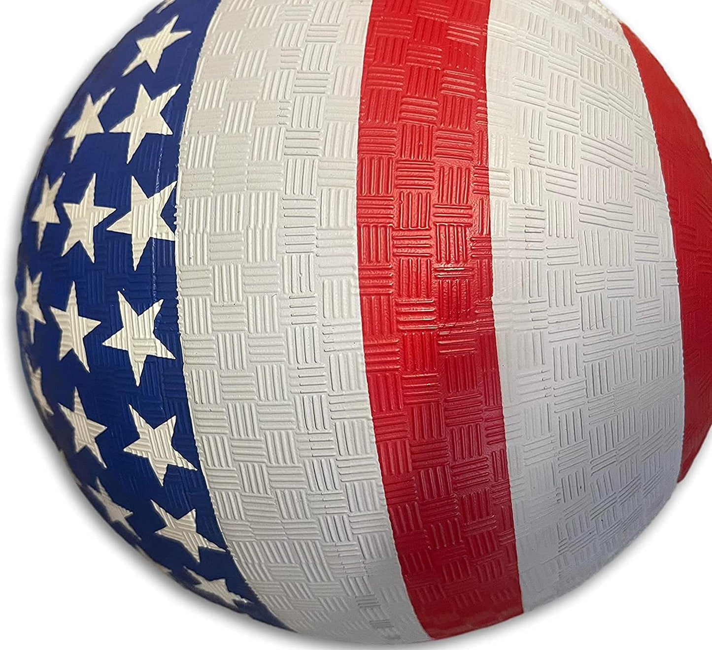 Toys+ USA Playground Ball American Flag Dodge Ball, Kickball 8.5 inch Ball