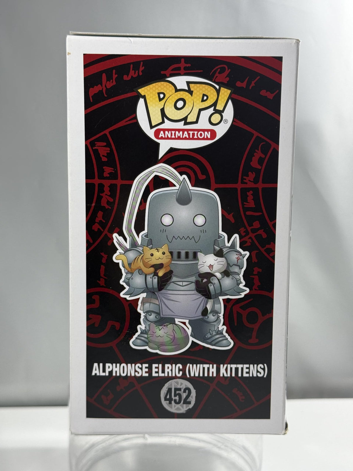 Funko POP Fullmetal Alchemist 452 Alphonse Elric with Kittens (no Sticker)