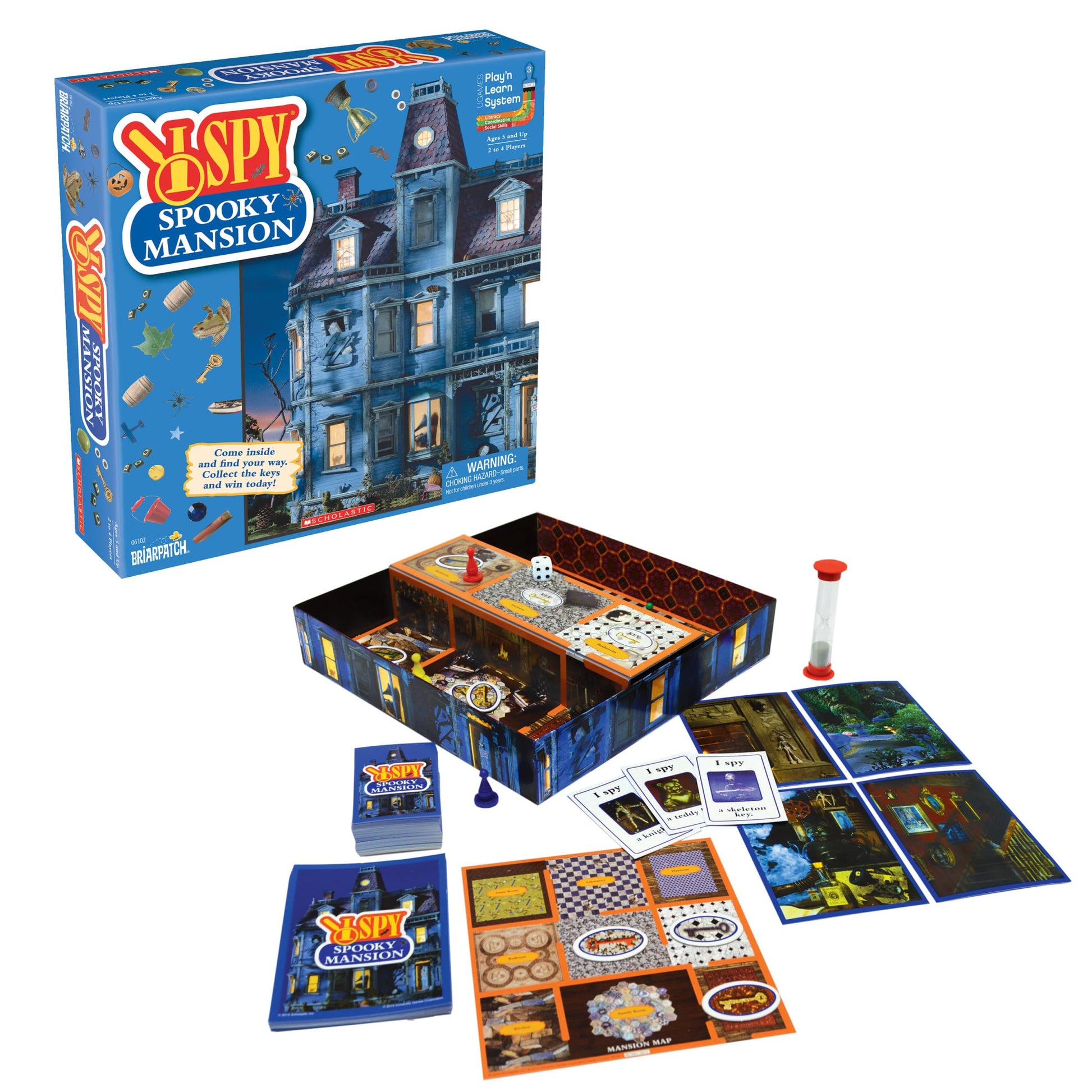 Briarpatch, I SPY Spooky Mansion Game, Based On Search and Find Books, Preschool Learning For Kids