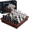 Apostrophe Games Building Block Chess Set - 1,024 Pcs Build Your Own Chess - Game Pieces & Board, Compatible with the Major Brand of Building Blocks