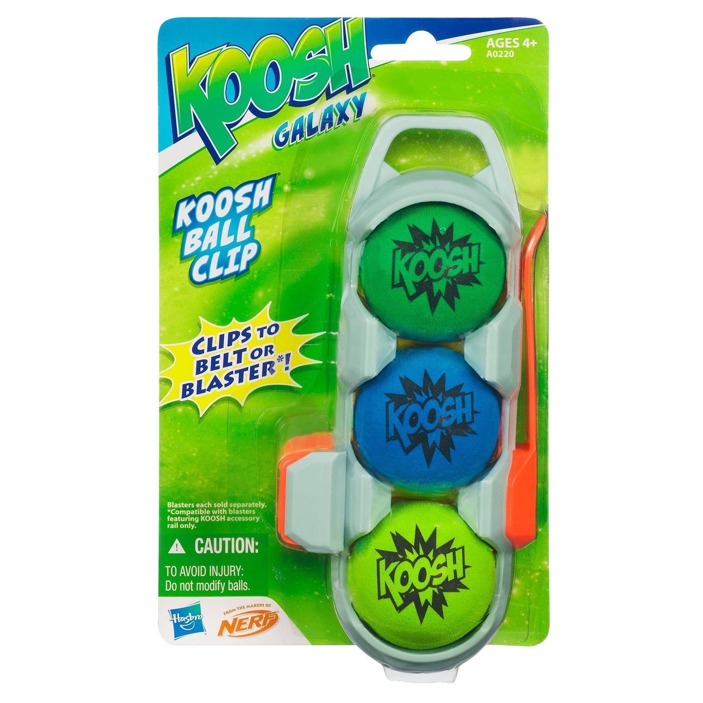 Galaxy Ball Clip Accessory with 3 Balls
