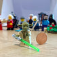 LEGO Star Wars The Clone Wars Minifigure - Yoda with Open Robe and Green Lightsaber (75360)