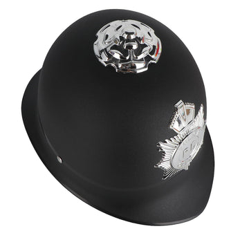 3 Pack Helmet Hat for Halloween Party Costumes (British Bobby Policeman Cop Officer)