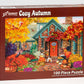 Vermont Christmas Company Cozy Autumn Jigsaw Puzzle 100 Piece, Large Pieces Perfect for Kids and Seniors