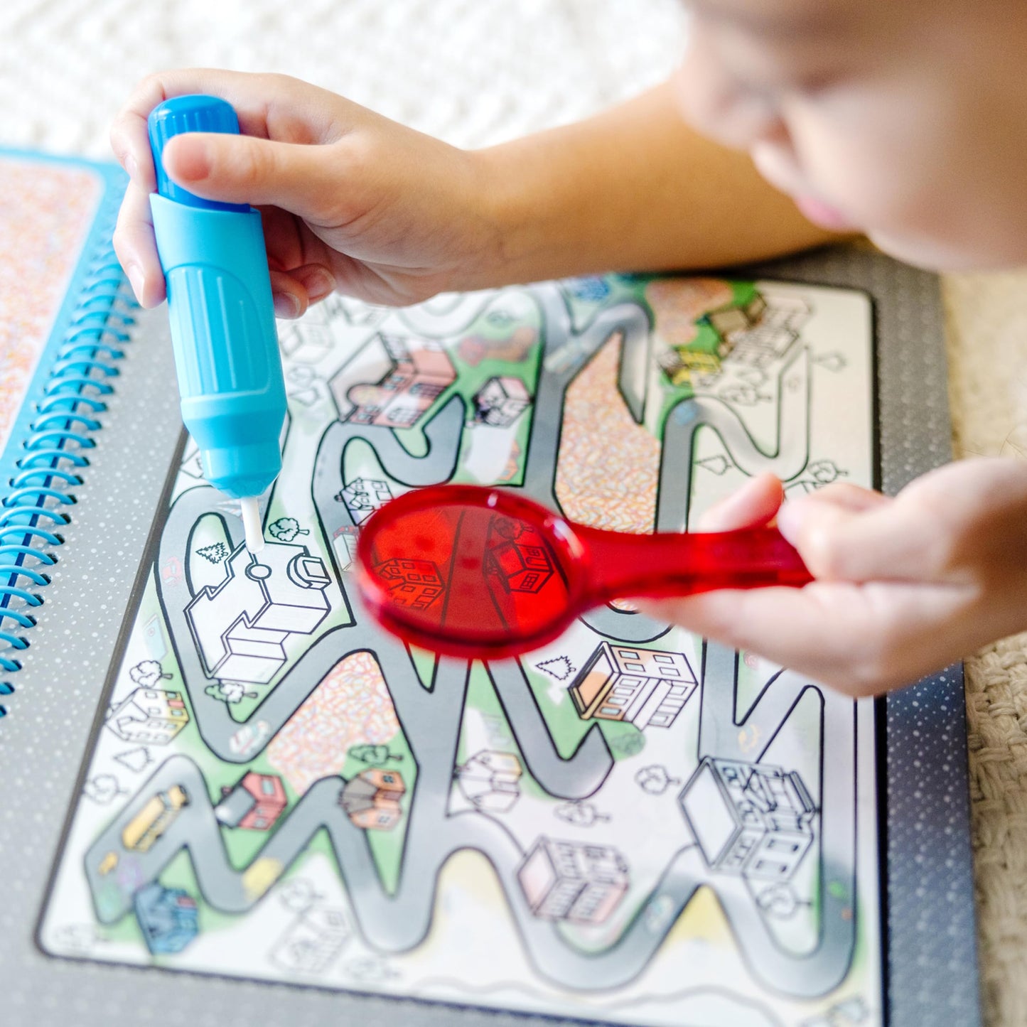 Melissa & Doug On the Go Water Wow! Reusable Water-Reveal Deluxe Activity Pad - Around Town