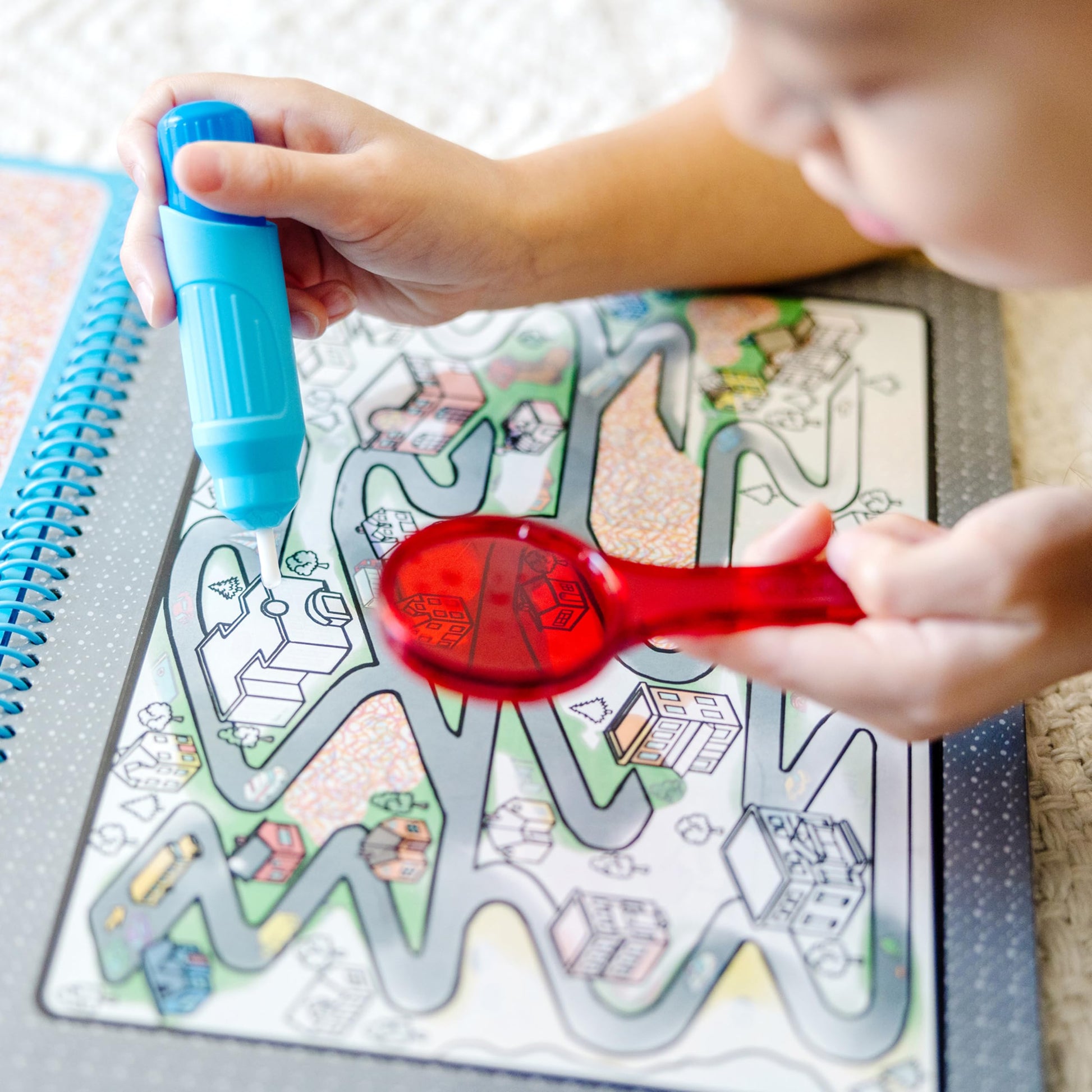 Melissa & Doug On the Go Water Wow! Reusable Water-Reveal Deluxe Activity Pad - Around Town