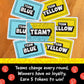 Exploding Kittens No Loyalty - Win Challenges, Switch Teams, Repeat - Chaotic Party Game for Large Groups, and Holidays - 4-20 Players Ages 7+