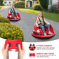 Hetoy Ride on Bumper Car for Toddlers, 12V Battery Car for Kids W/Parent Remote, 2-Speed, 2 Driving Mode, 360°Spin, Electric Bumping Car with Music &
