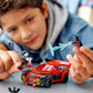 LEGO Marvel Spider-Man Miles Morales vs. Morbius 76244 Building Toy - Featuring Race Car and Action Minifigures, Adventures in The Spiderverse, Movie