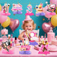 Little Miss Threenager Birthday Decorations: 9Pcs Little Miss Threenager Centerpieces Threenager Birthday Decorations Girl