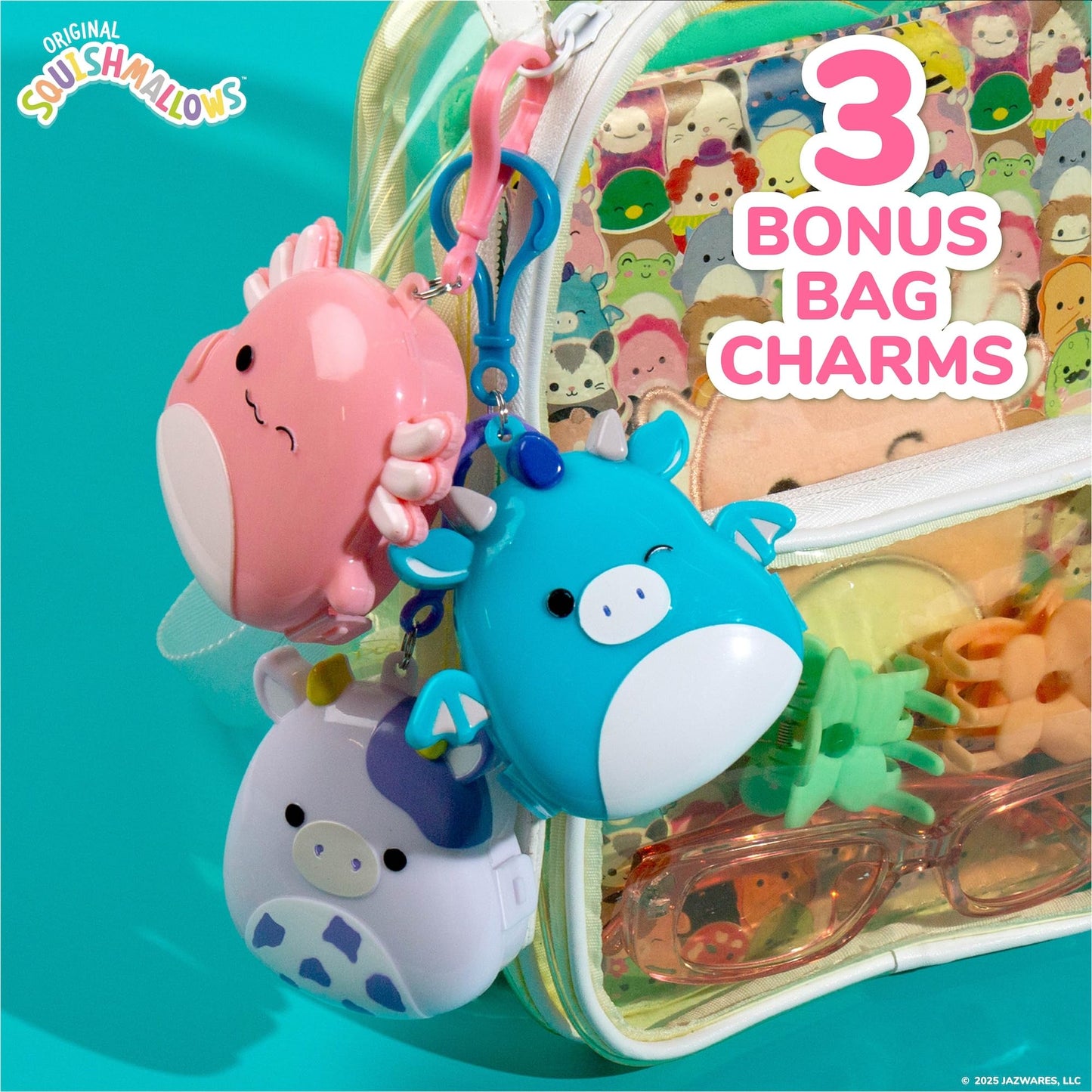 Original Squishmallows Bracelet Bundle, Bracelet Making Kit, Friendship Bracelet Kit, Charm Bracelet, Charm Bracelet Making Kit, Gifts for Girls, 7