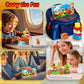 CEMECER Travel Magnetic Cubes, Portable STEM Building Blocks for Plane Road Trips, Magnetic Construction Toys for Kids