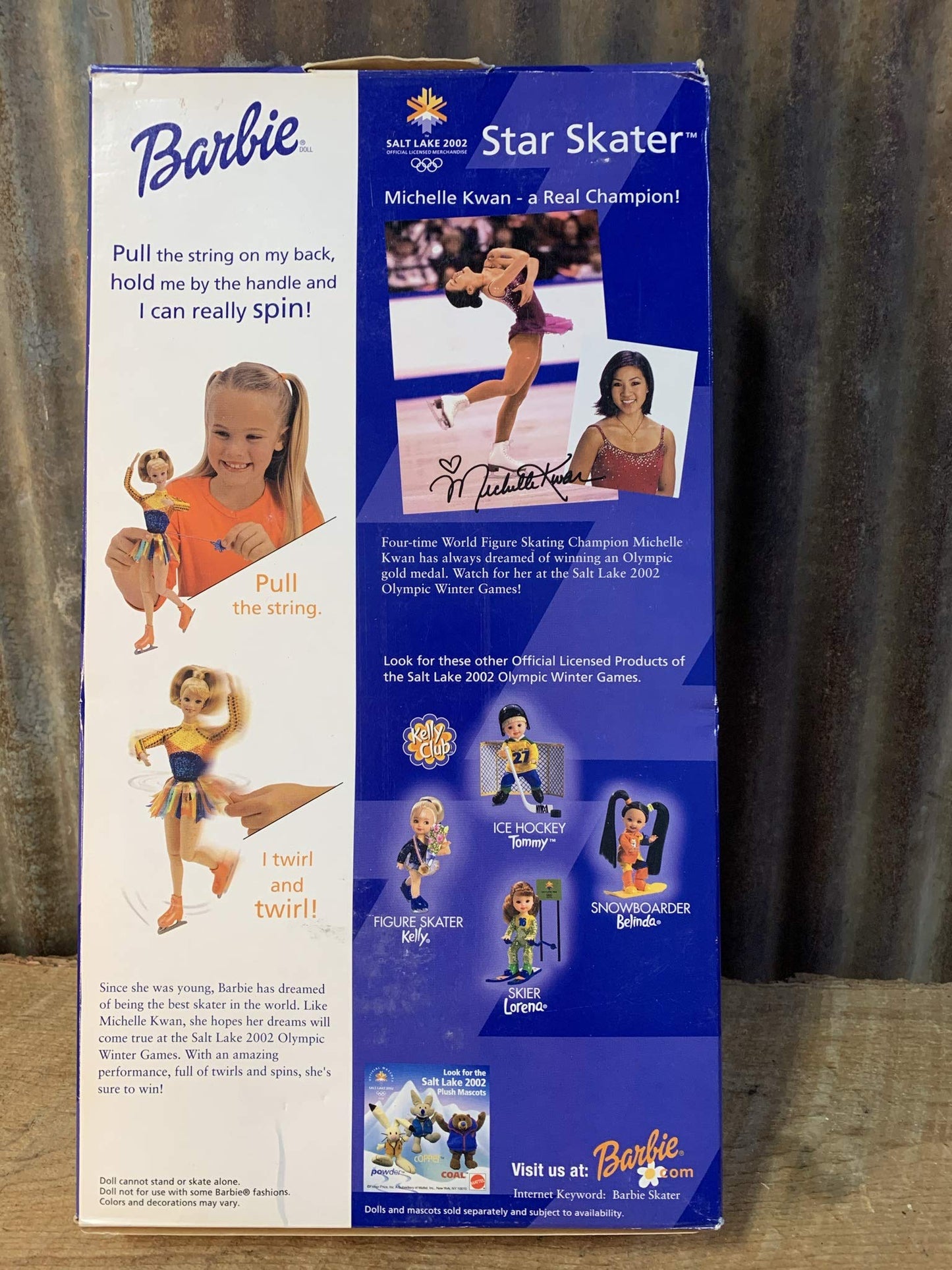 Olympic Winter Games Salt Lake 2002 Star Skater Barbie - Special Edition